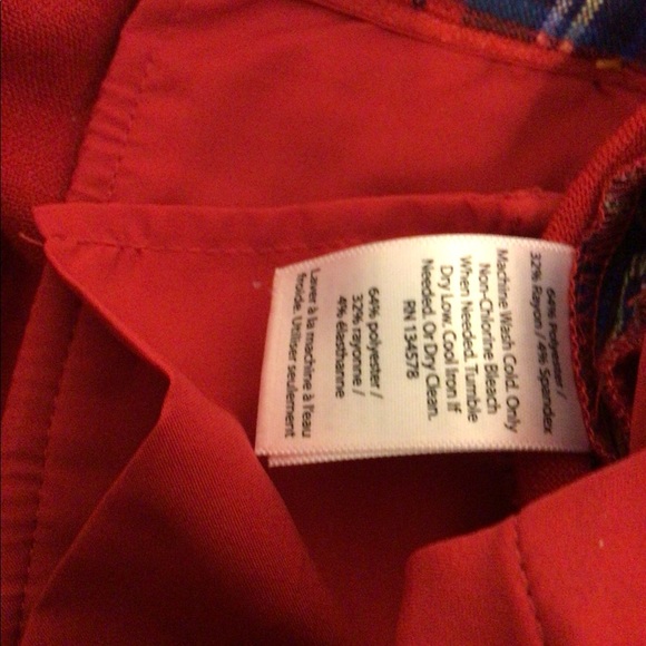 - Vineyard vines plaid pants Sz 0 # PLAID #HOLIDAY #ACADEMIA - Picture 3 of 7